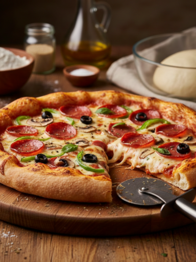 Ev Yapımı Pizza Tarifi