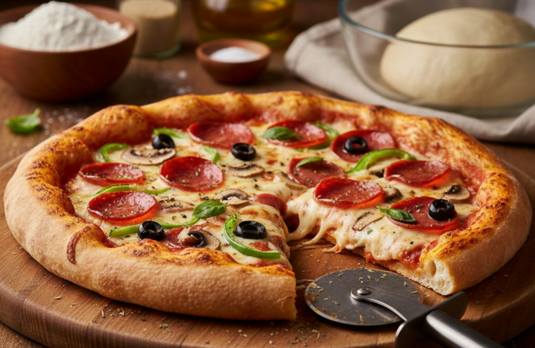 Ev Yapımı Pizza Tarifi