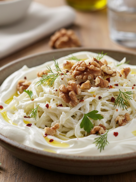 Yoğurtlu Kereviz Salatası Tarifi