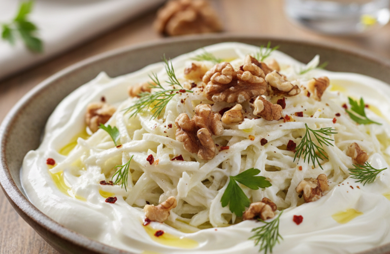Yoğurtlu Kereviz Salatası Tarifi