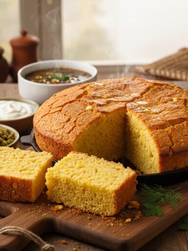 Ev Yapımı Mısır Ekmeği Tarifi