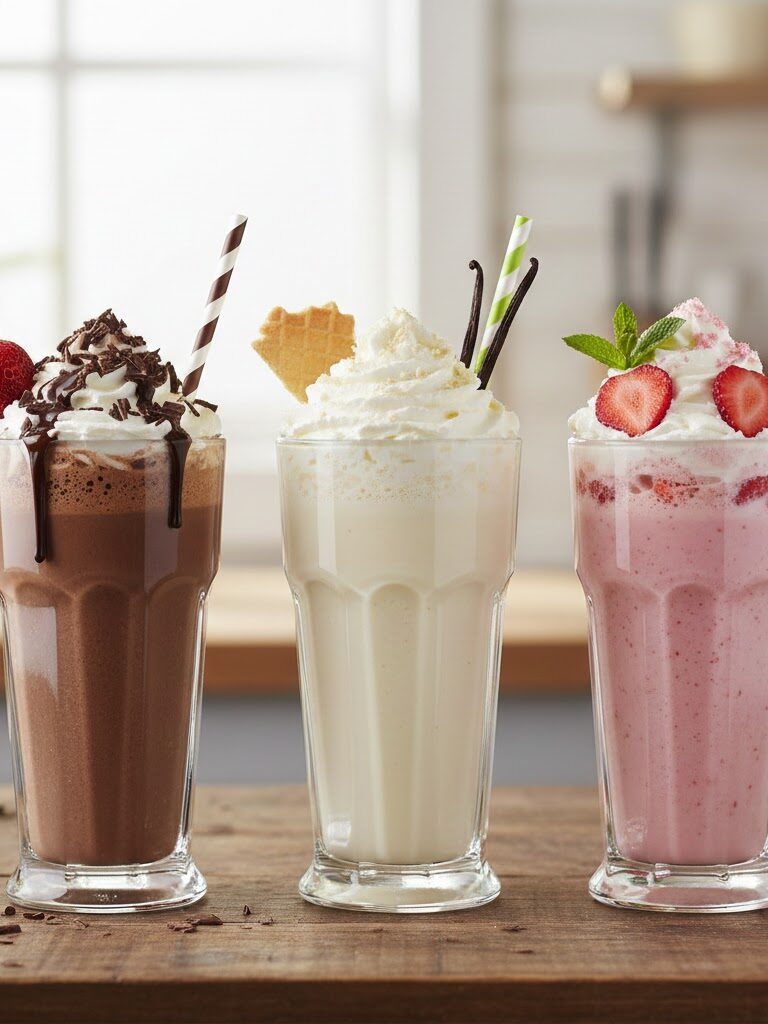 Milkshake tarifi
