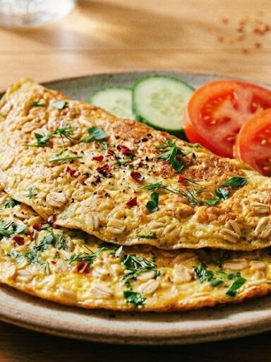 Besleyici ve Pratik Yulaflı Omlet