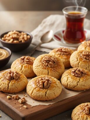 Cevizli Tahinli Kurabiye Tarifi