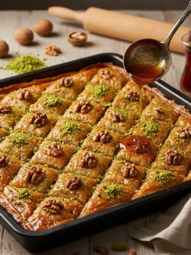 Cevizli Ev Baklavası Tarifi